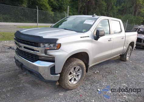 2021 Chevrolet Silverado 1500 4Wd Short Bed Lt z USA, uszkodzony, nr VIN 1GCPYDEK3MZ118697